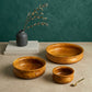 Multipurpose Wooden Serving Bowls (Set of 3)