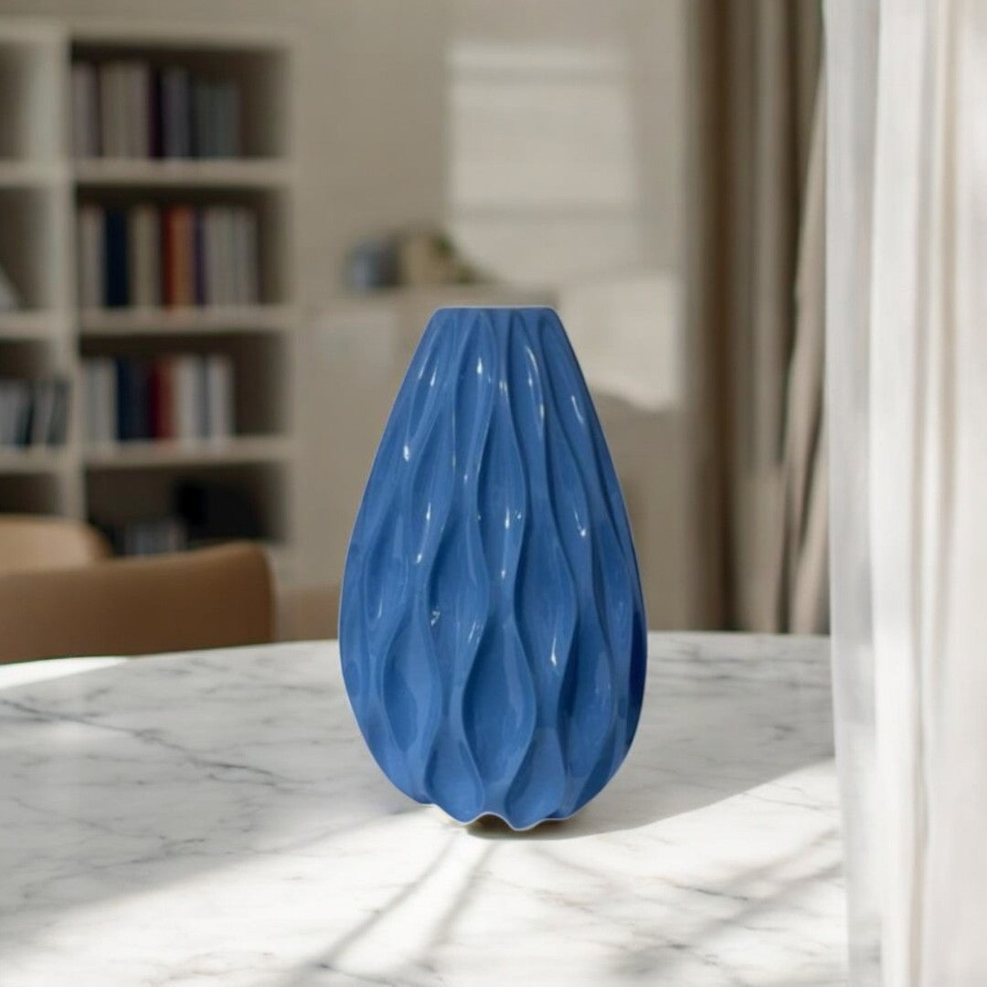 Ocean Wave Home Decor Vase 