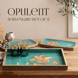 Opulent Serveware - handcrafted decor by Yura Designs