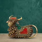 Ornate Brass Nandi