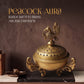 Peacock Aura Handcrafted Brass Aroma Diffuser