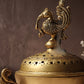 Peacock Aura Handcrafted Brass Aroma Diffuser