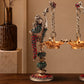 Peacock Pair Brass Hanging Diyas (Set of 2) with Box