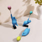 Playful Polar Bear - handcrafted decor by Yura Designs