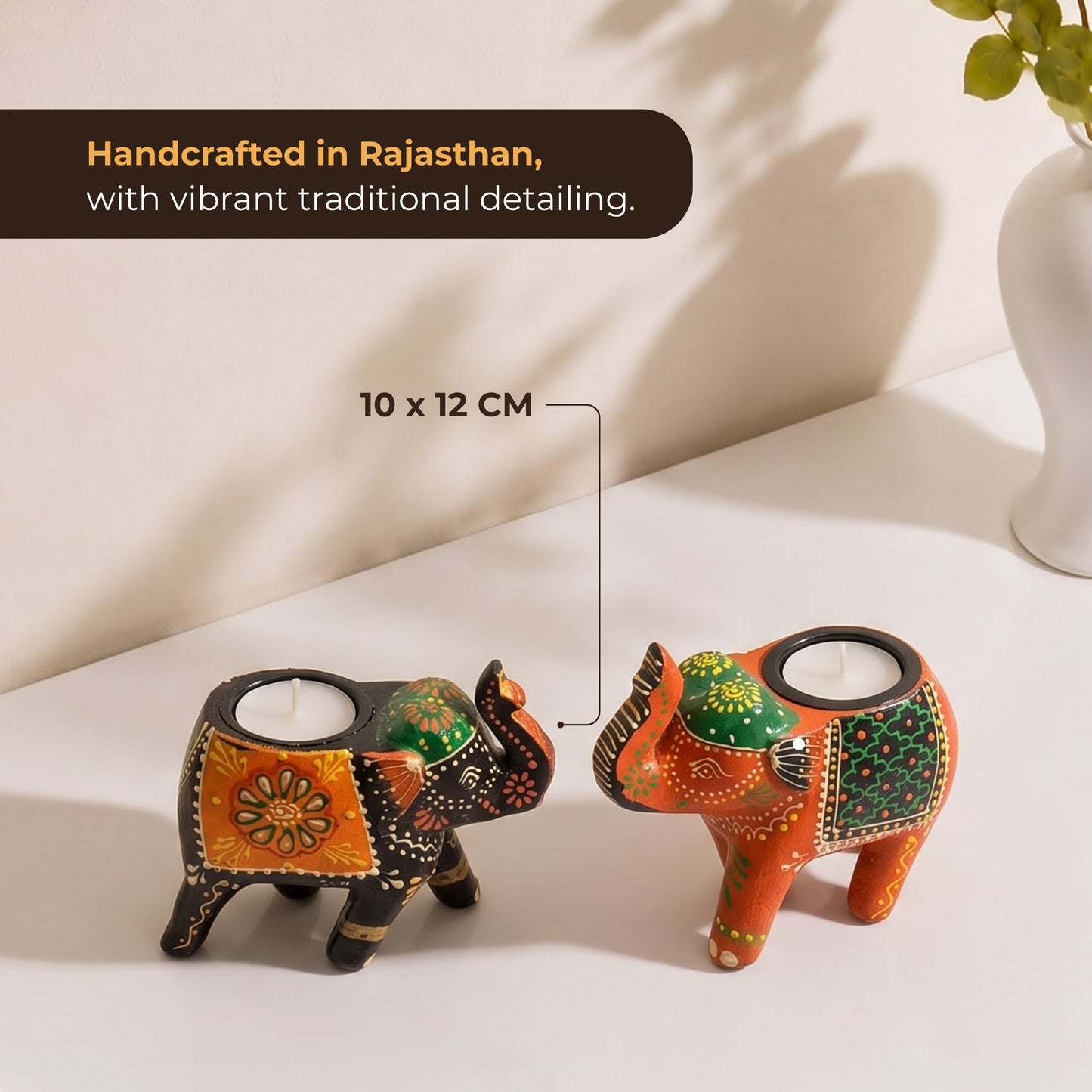 RAJASTHANI ELEPHANT DIYAS
