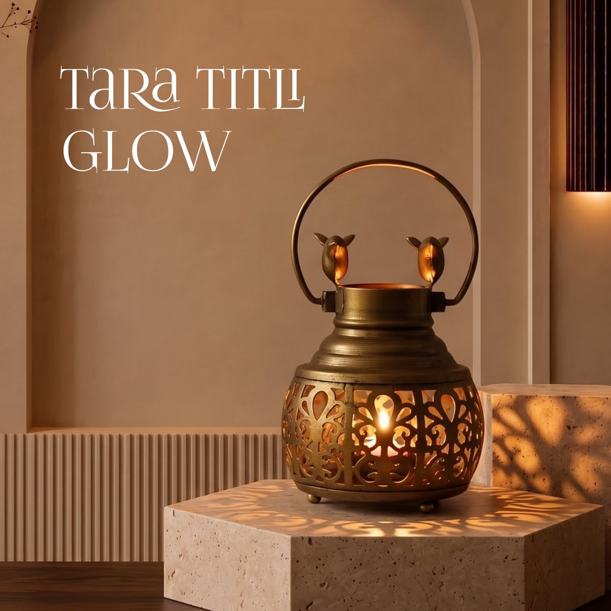 Tara Titli Glow - handcrafted decor by Yura Designs