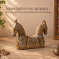 The Heritage Stallions - handcrafted decor by Yura Designs