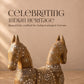 The Heritage Stallions - handcrafted decor by Yura Designs