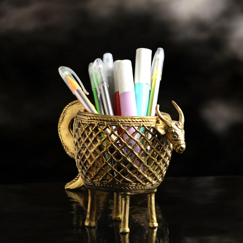 Timeless Brass Pen Stand