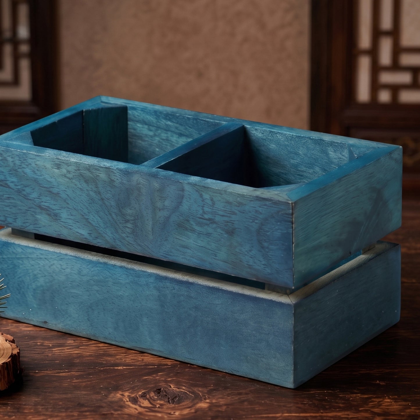 Turquoise Cutlery Organizer + Kitchen Tools Organize