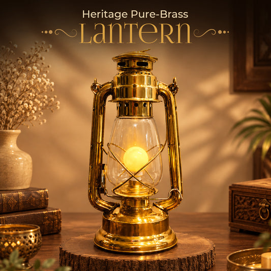Heritage Pure Brass Lantern