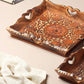 Carved Wooden Trays (Set of 3)
