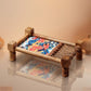 Wooden Khaat Styled Serving Platter