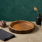 Wooden Bark Serving Tray