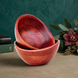 Wooden serving Bowls (Set of 2)