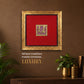 Dhokra Wall Art | Handcrafted Brass Tribal Figures | 9.5×9.5 Inch