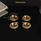 Kuber Brass Diyas – Set of 4