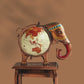 Heritage Elephant Globe Decor