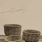 Handmade Twisted Jute Rope Planters in Light Brown (Set of 3)