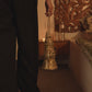 German Silverware Bottle & Glass Set