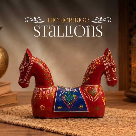 Dark Red Heritage Stallions